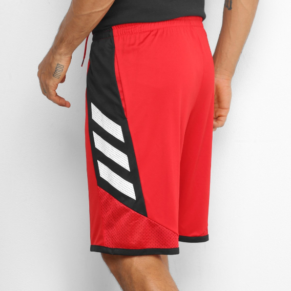 Bermuda Adidas Pro Madness M Scarle - Vermelha