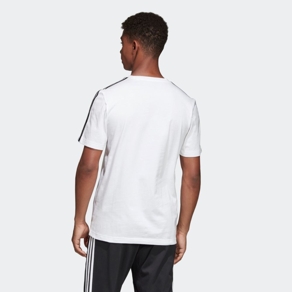 Camiseta Adidas D2M SL 3S Manga Curta Branco