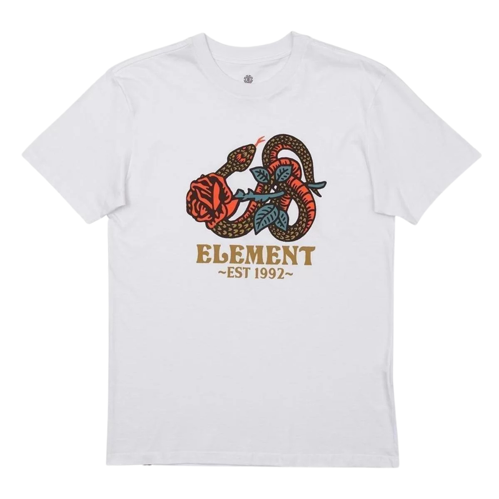 Camiseta Element Viper Masculina - Branca