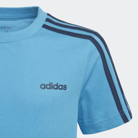 Camiseta Juvenil Adidas Shock Cyan Azul