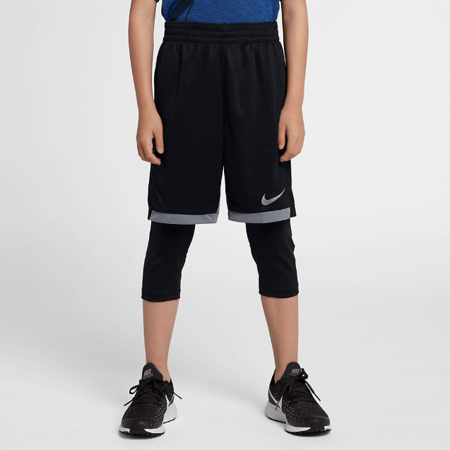 Nike Shorts Inf Dry Trophy Infantil - Preto