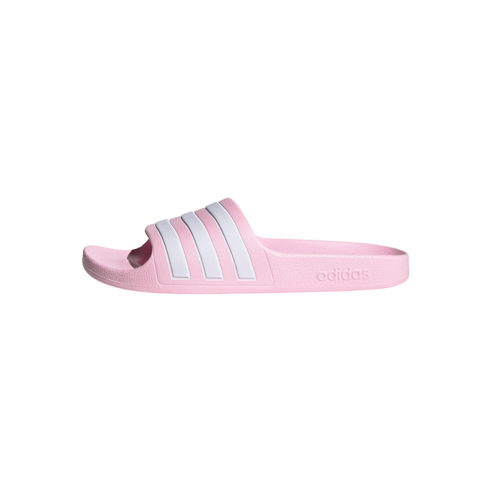 Slide Adidas Chun Adilette Aqua Feminino - Rosa e Branco