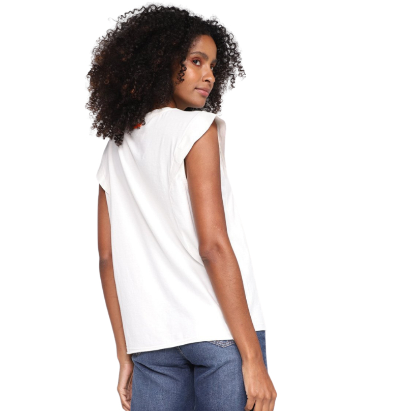 T-Shirt LPM Descolado Feminina - Off White