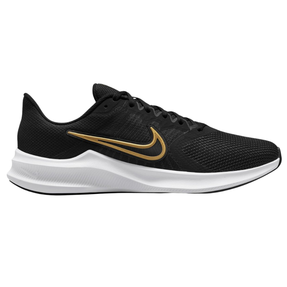 Tênis Nike Downshifter 11 Unissex - Preto e Dourado