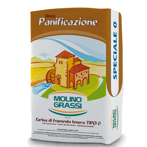 Farinha 0 Speciale 25 Kg - Molino Grassi