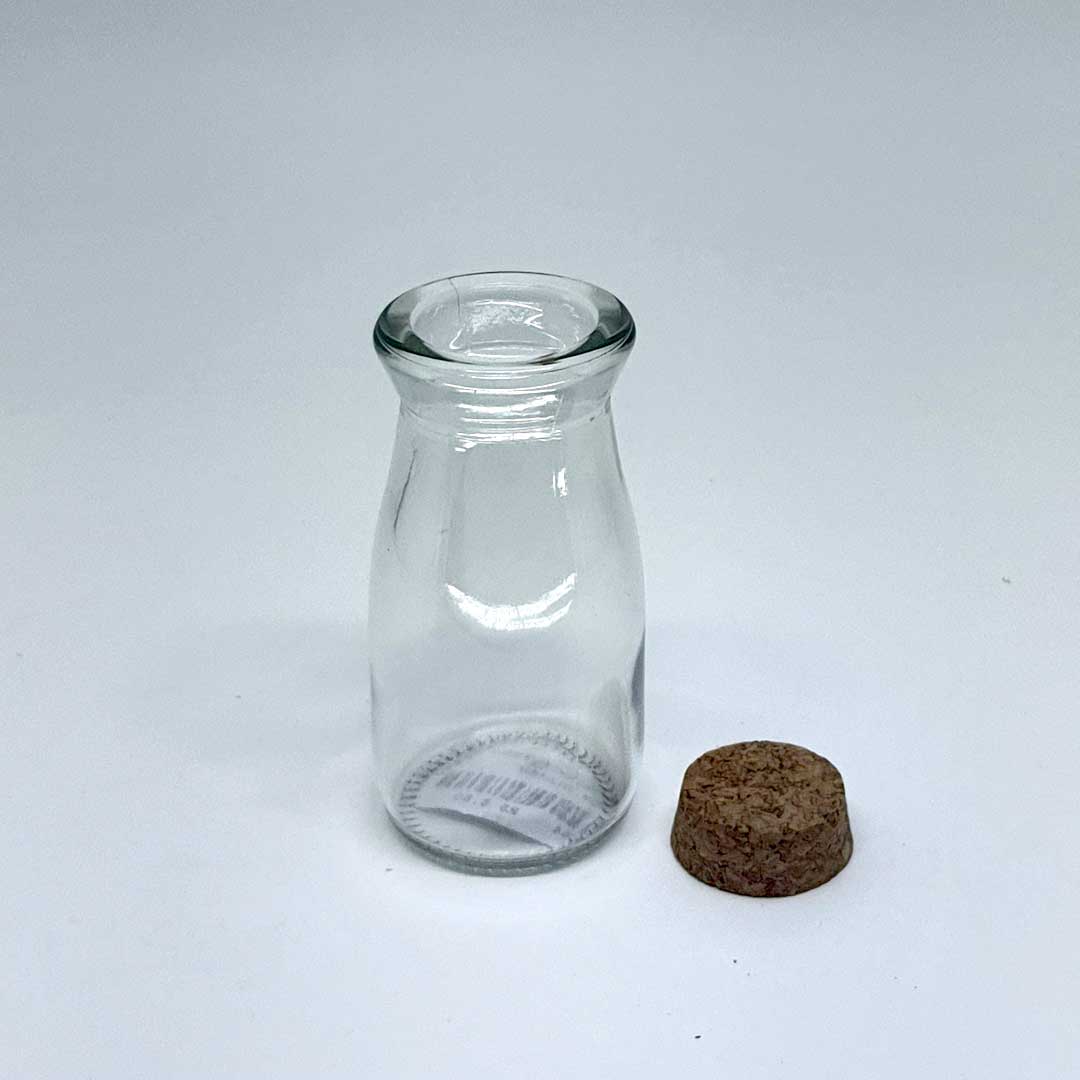 Mini Pote Tempero Tampa Cortiça - 5x9,8cm