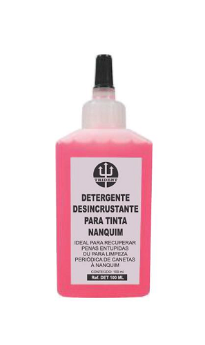 Detergente Desincrustante para canetas nanquim 100ml