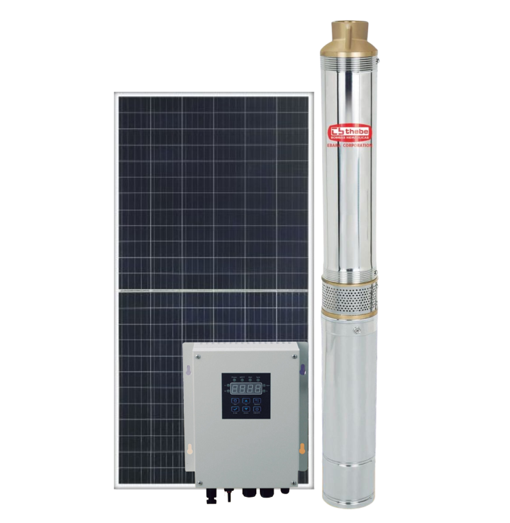 Kit Bomba De Água Solar 3TSM CE/8 270W - até 12.000 Litros Por Dia