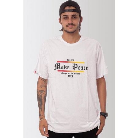 Camiseta Make Peace Bars