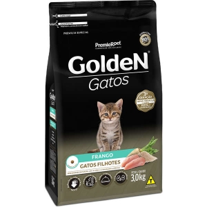 Ração Seca Premier Pet Golden Gatos Filhotes Frango 3kg