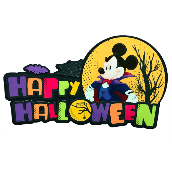 Enfeite Painel Happy Halloween Mickey Disney - 01 unid