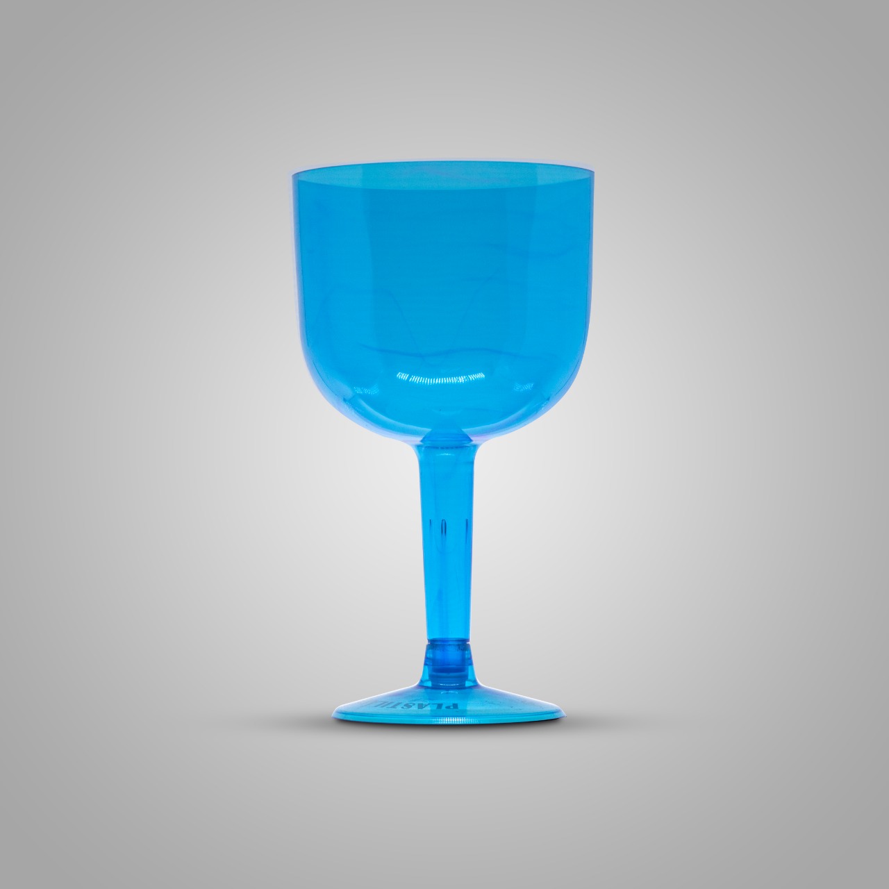 Taça Acrílica Pit-500 500ml Gin Azul Glass - 04 unid