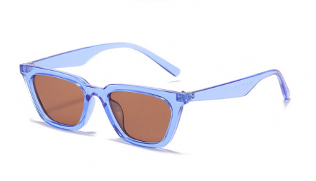 Óculos de Sol Coleção Carol Schutz Verão 2021 Azul translucido
