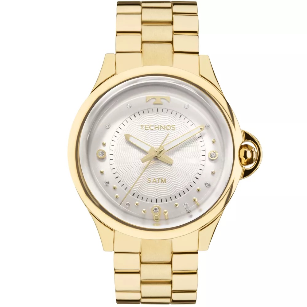 Relógio Technos Elegance Crystal 2039BM/4K Feminino