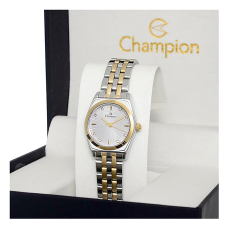 Relógio Champion Feminino Misto Original Moderno Elegante