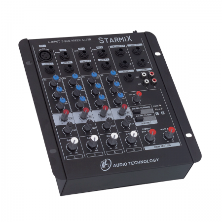 Mesa De Som Mixer Ll Audio S402R  4 Canais