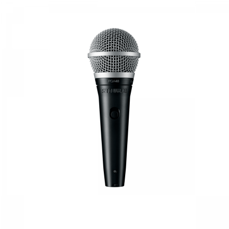 Microfone de mão Dinâmico P/Vocais e Karaokê PGA48-LC Shure
