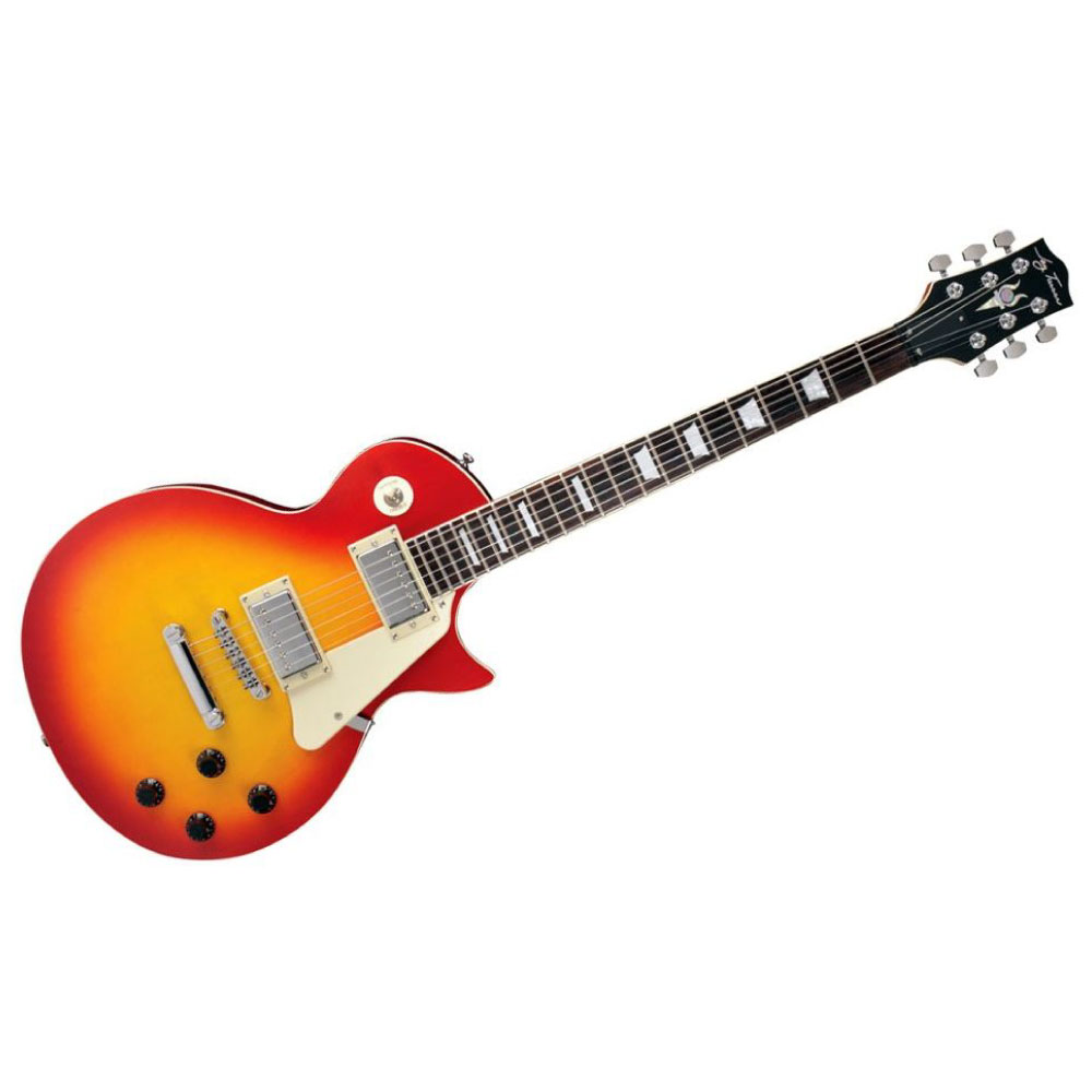 Guitarra Lespaul Jay Turser Jt220 Cherry Sumburst