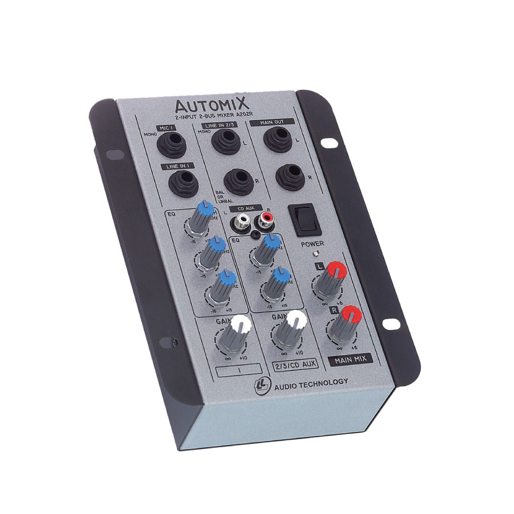 Mesa De Som Mixer Automix Ll Audio A202r 2 Canais