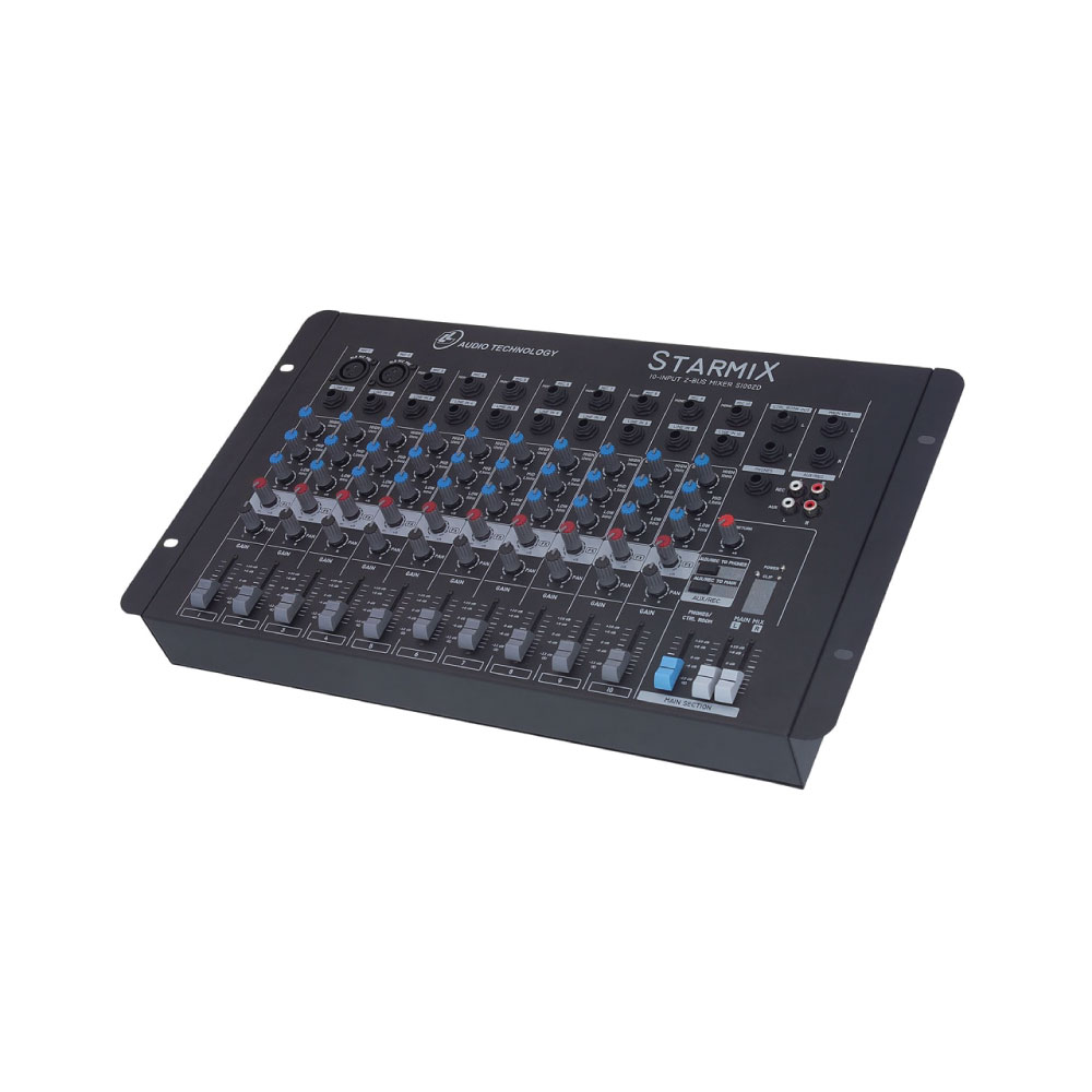 Mesa De Som Mixer Ll Audio Starmix S1002d Com 10 Canais