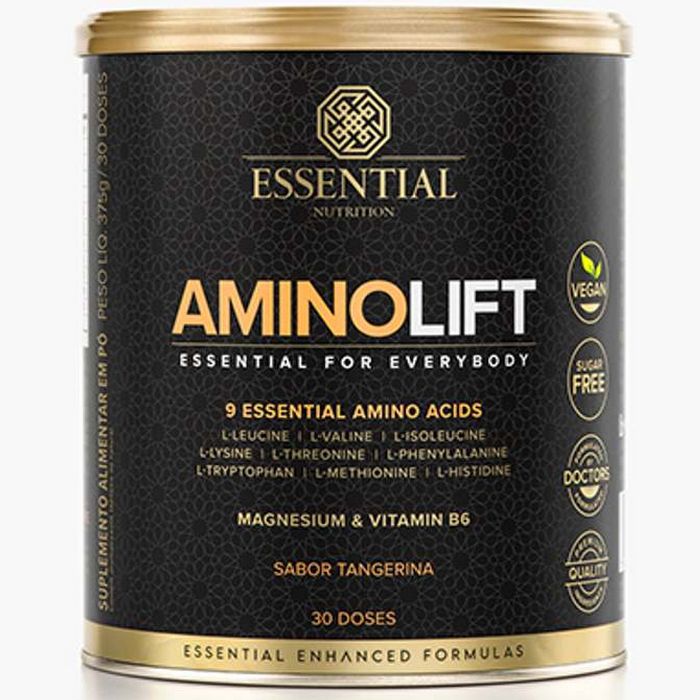 Aminolift Tangerina - (375g / 30 Doses) - Essential Nutrition