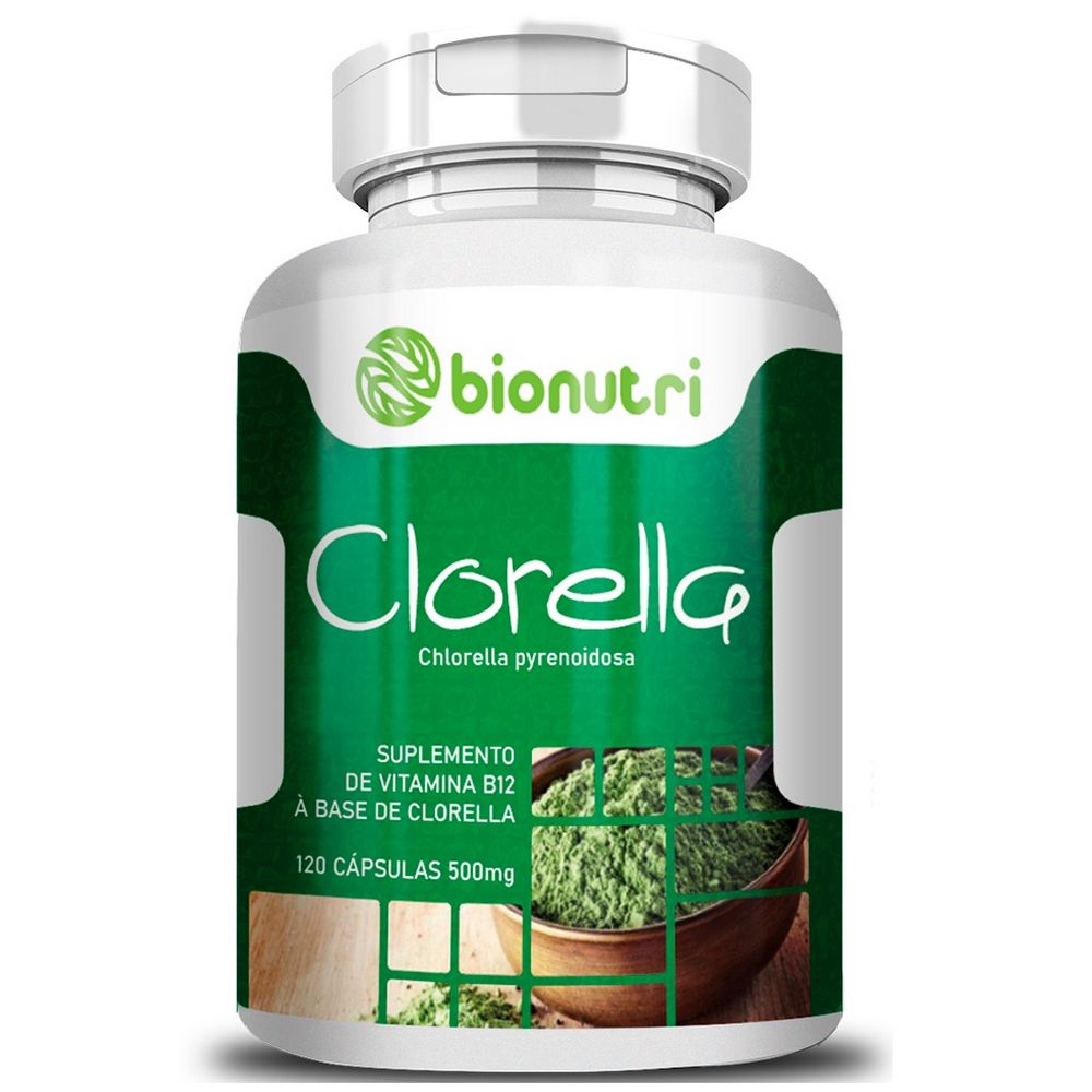 Clorella Premium - (120 Capsulas) - Bionutri