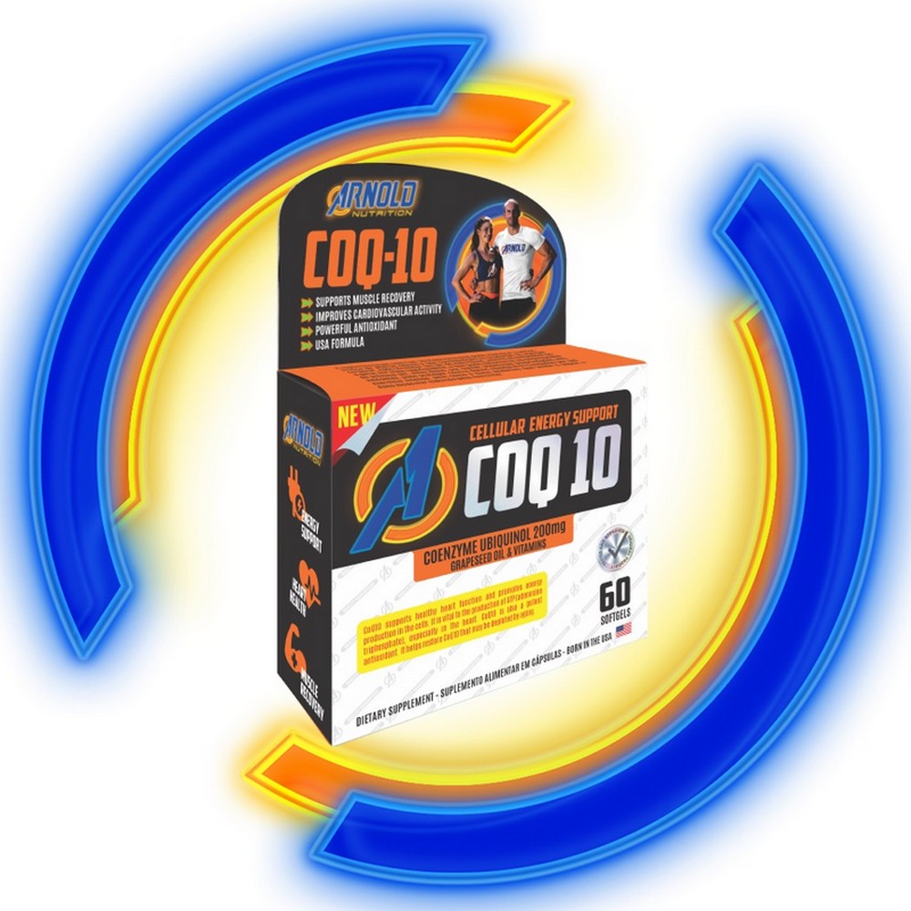 Coenzima CoQ10 Ubiquinol 200mg 60 Softgels Arnold Nutrition