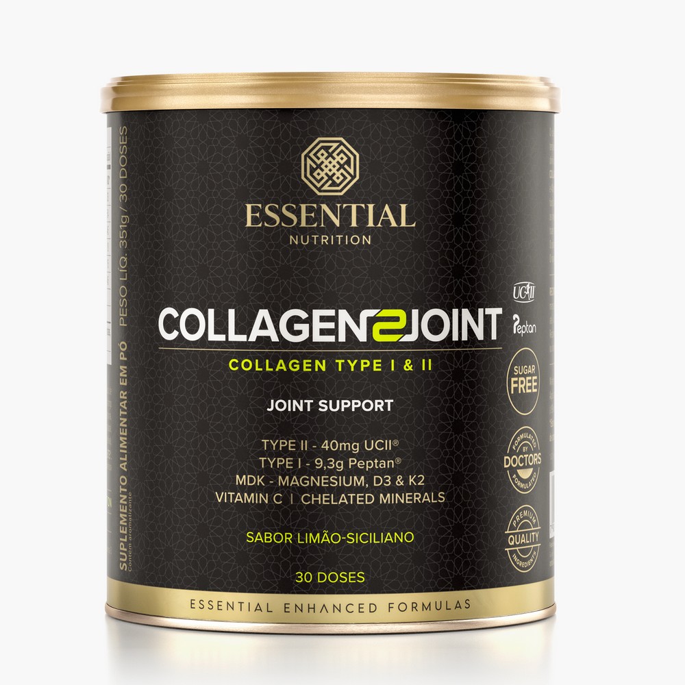 Collagen 2 Joint 351g Limão - Essential Nutrition