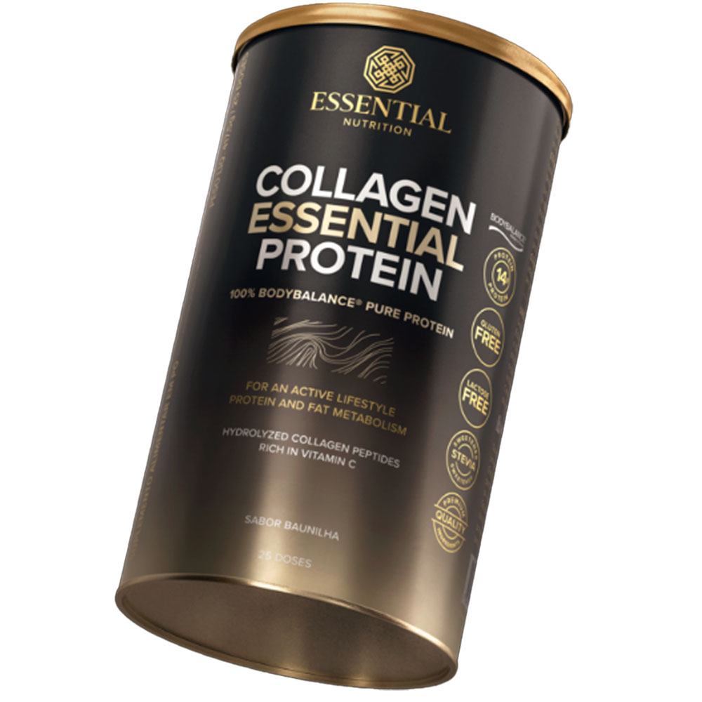 Collagen Essential Protein - Baunilha - 417,5g - Essential Nutrition