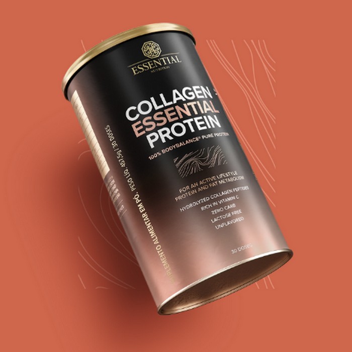 Collagen Essential Protein - Neutro - 457,5g - Essential Nutrition