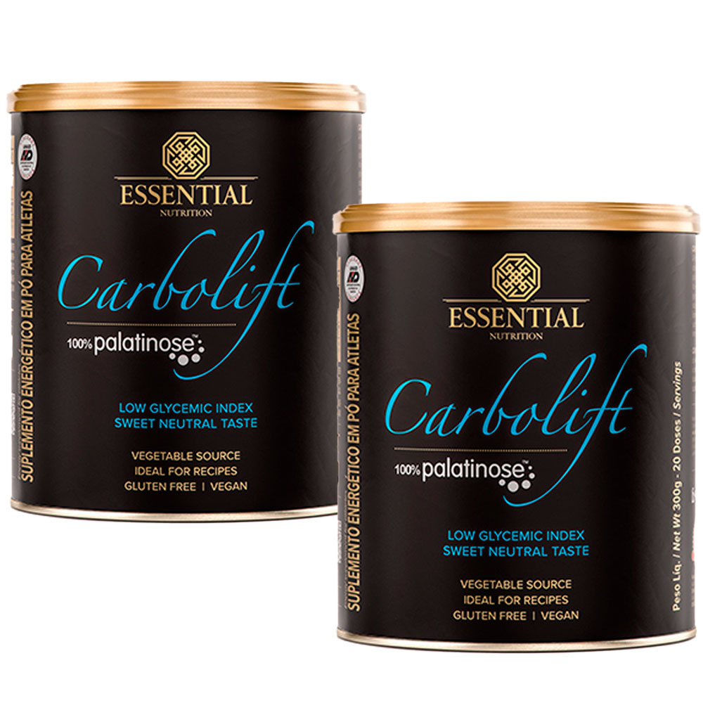 Kit 2x Carbolift 100% Palatinose (300g cada) - Essential Nutrition