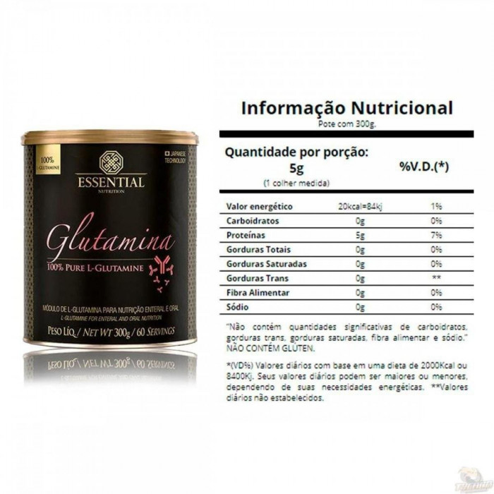 Kit Collagen Skin Verisol (330g) + Glutamina 100% Pura (300g) - Essential Nutrition