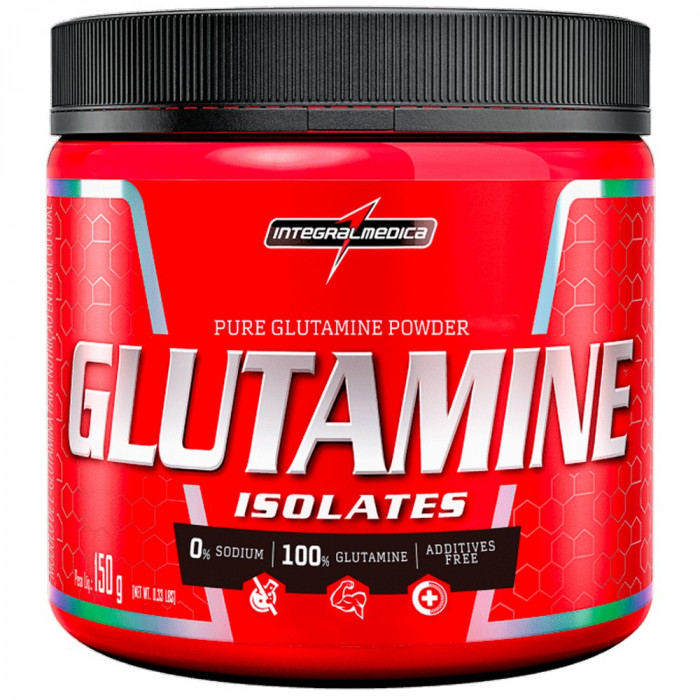 L-glutamina Isolate 100% Pure 150 g - Integral Médica