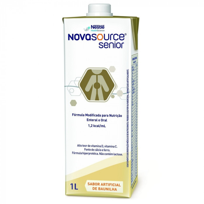 Novasource Senior - (1 Litro) - Baunilha - Nestlé