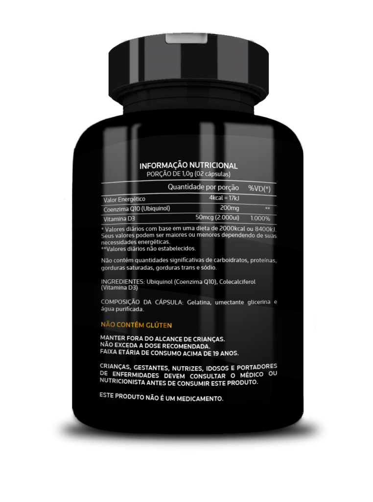 Super Coq10 Ubiquinol - Coenzima Q10 - 200mg - (60 Capsulas) - Beauty Labs