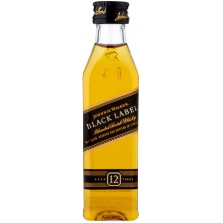 Whisky Johnnie Walker Black Label - 50 mL