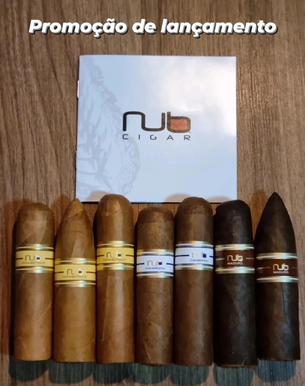 Kit de Lançamento - Charutos Nub Cigars