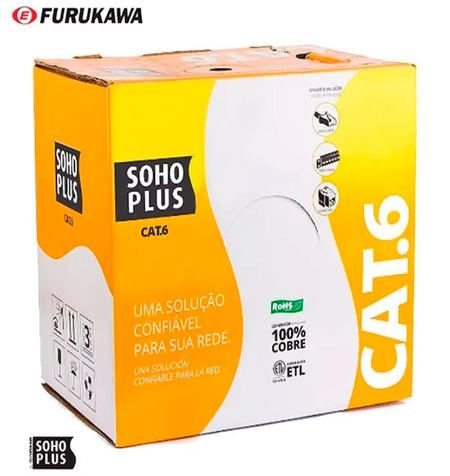 CABO CAT6 SOHO PLUS CZ CMX CAIXA C/305MTS 23400200