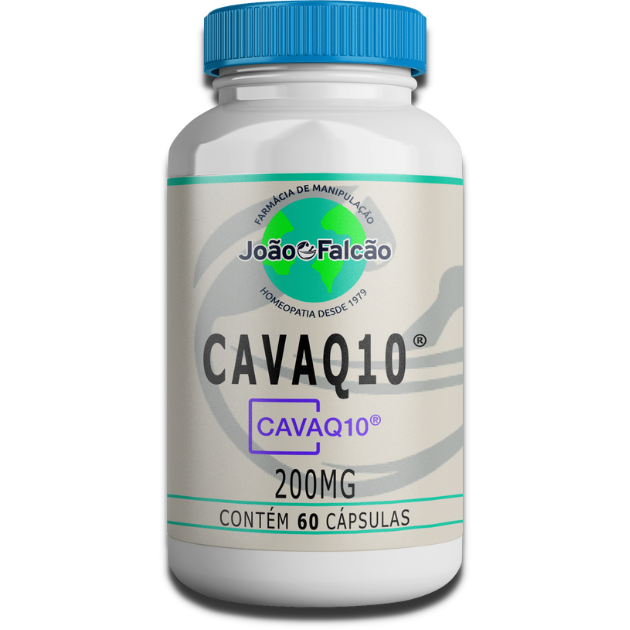 CAVAQ10® 200Mg - 60 Cápsulas  - FARMACIA JOÃO FALCÃO