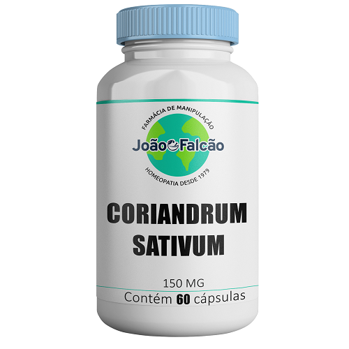 Coriandrum Sativum (Coentro) 150mg 60 Cápsulas
