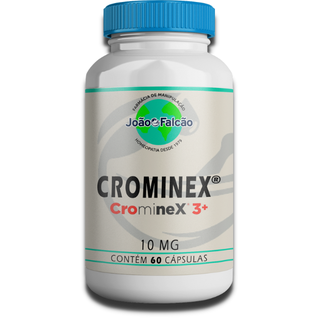 CromineX® 10Mg - 60 Cápsulas  - FARMACIA JOÃO FALCÃO