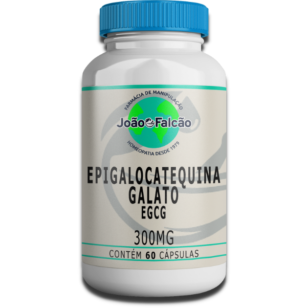 Epigalocatequina Galato(EGCG) 300Mg - 60 Cápsulas