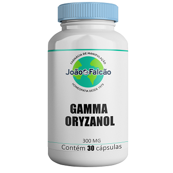 Gamma Oryzanol 300mg 30 Cápsulas  - FARMACIA JOÃO FALCÃO
