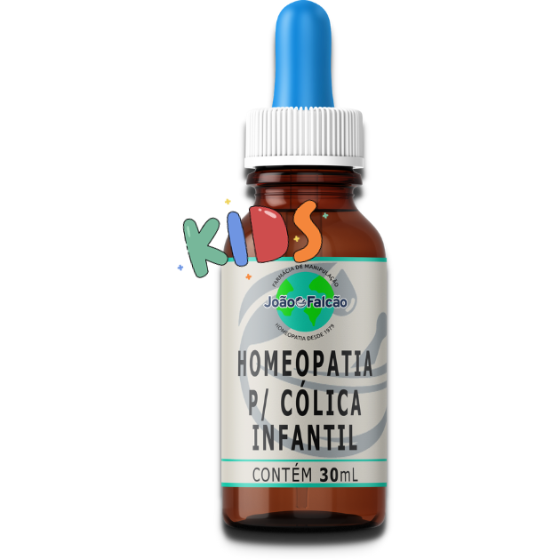 Homeopatia para Cólica Infantil - 30mL  - FARMACIA JOÃO FALCÃO