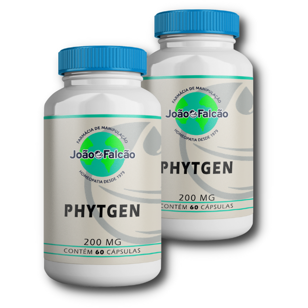 Kit - 2 Phytgen, contém 120 cápsulas o kit  - FARMACIA JOÃO FALCÃO