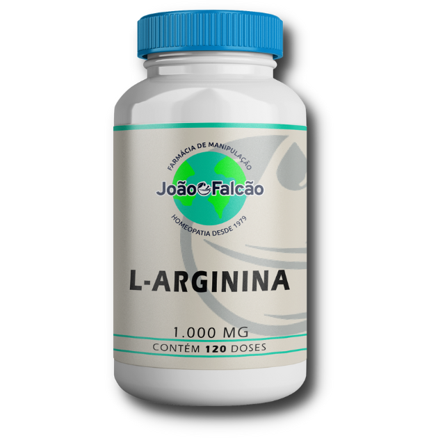 L-Arginina 1.000Mg - 120 Doses  - FARMACIA JOÃO FALCÃO