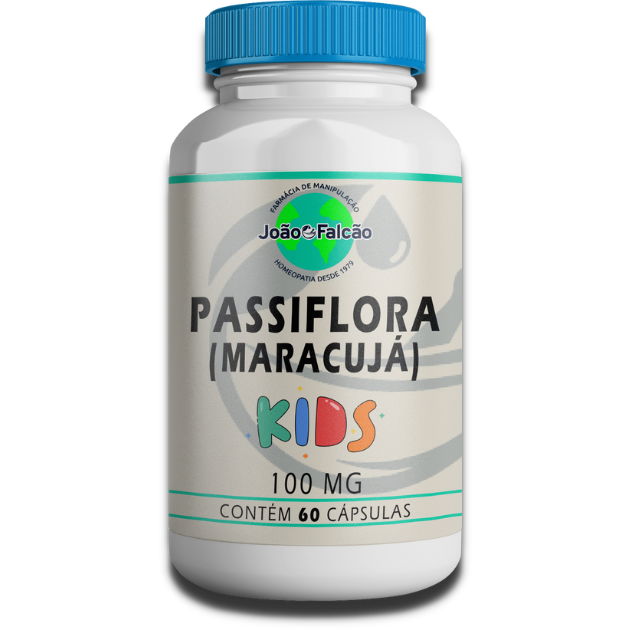 Passiflora(Maracujá) 100Mg - 60 Cápsulas  - FARMACIA JOÃO FALCÃO