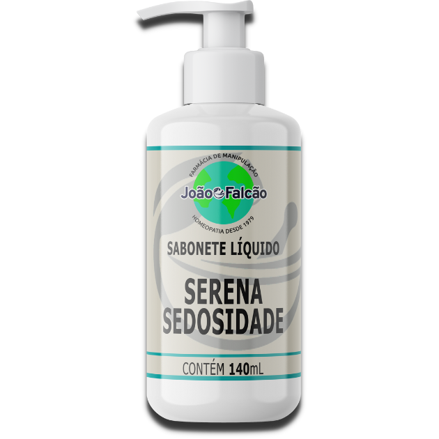 Sabonete Líquido Serena Sedosidade - 140mL  - FARMACIA JOÃO FALCÃO