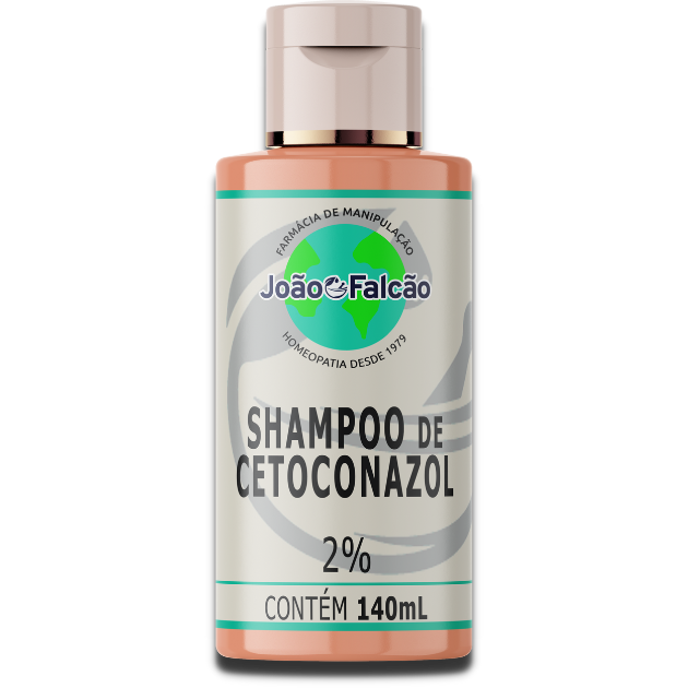 Shampoo de Cetoconazol - 140mL