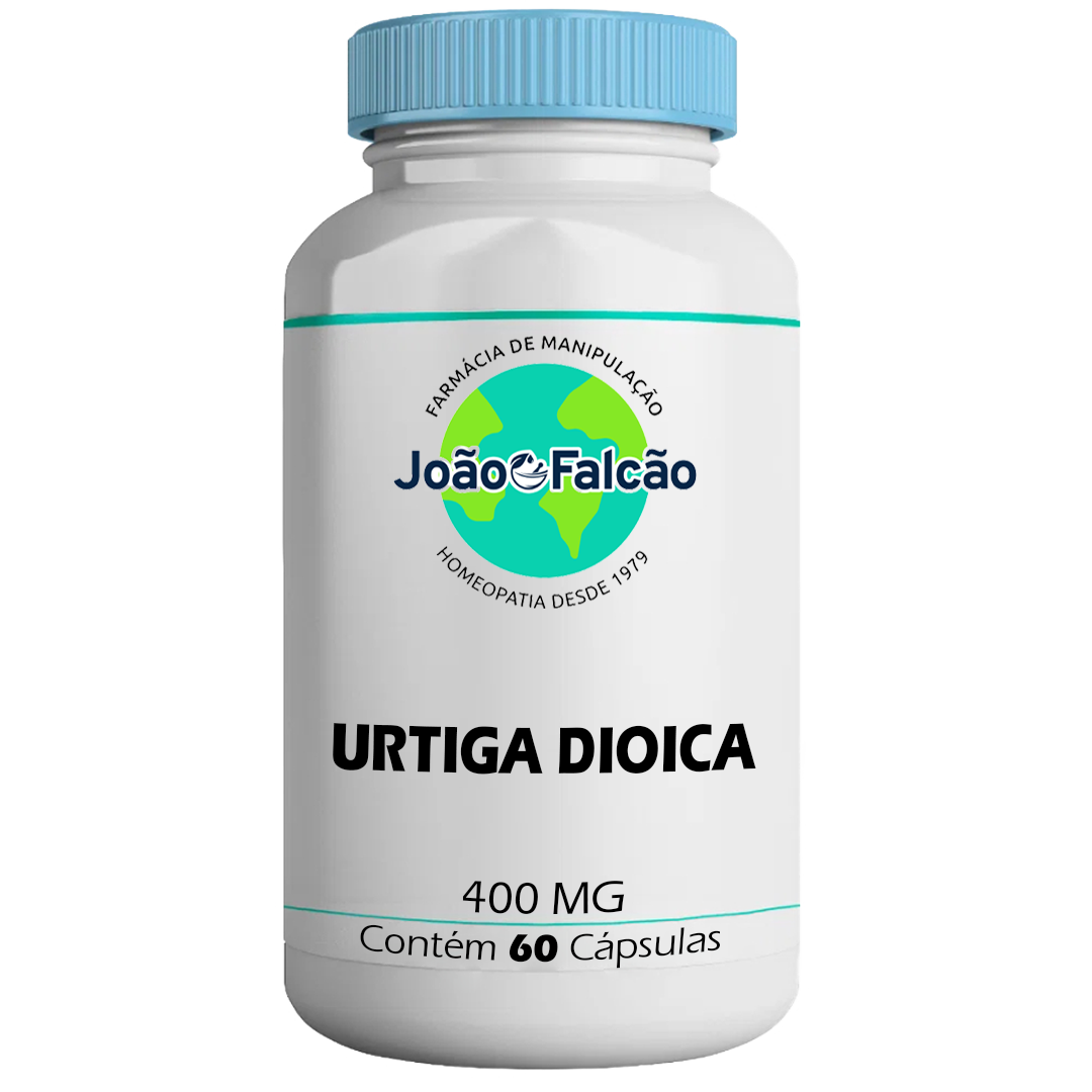 Urtiga Dioica 400Mg - 60 Cápsulas  - FARMACIA JOÃO FALCÃO